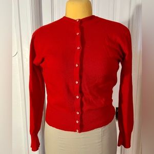 Vintage 1950s Barbara Lee Cashmere Cardigan